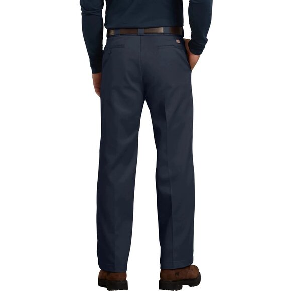 Dickies Men’s Flex 11874 Work Pant, Size 44x32, Dark Navy, Straight-Leg, Regular - Picture 2 of 3